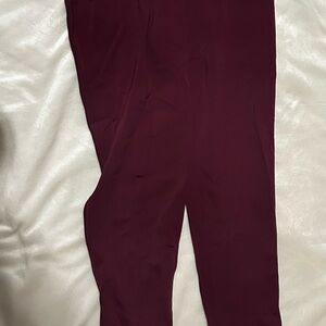 Weissman Burgundy Straight Leg Pants